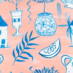 Aegina Printed Outdoor Cushion