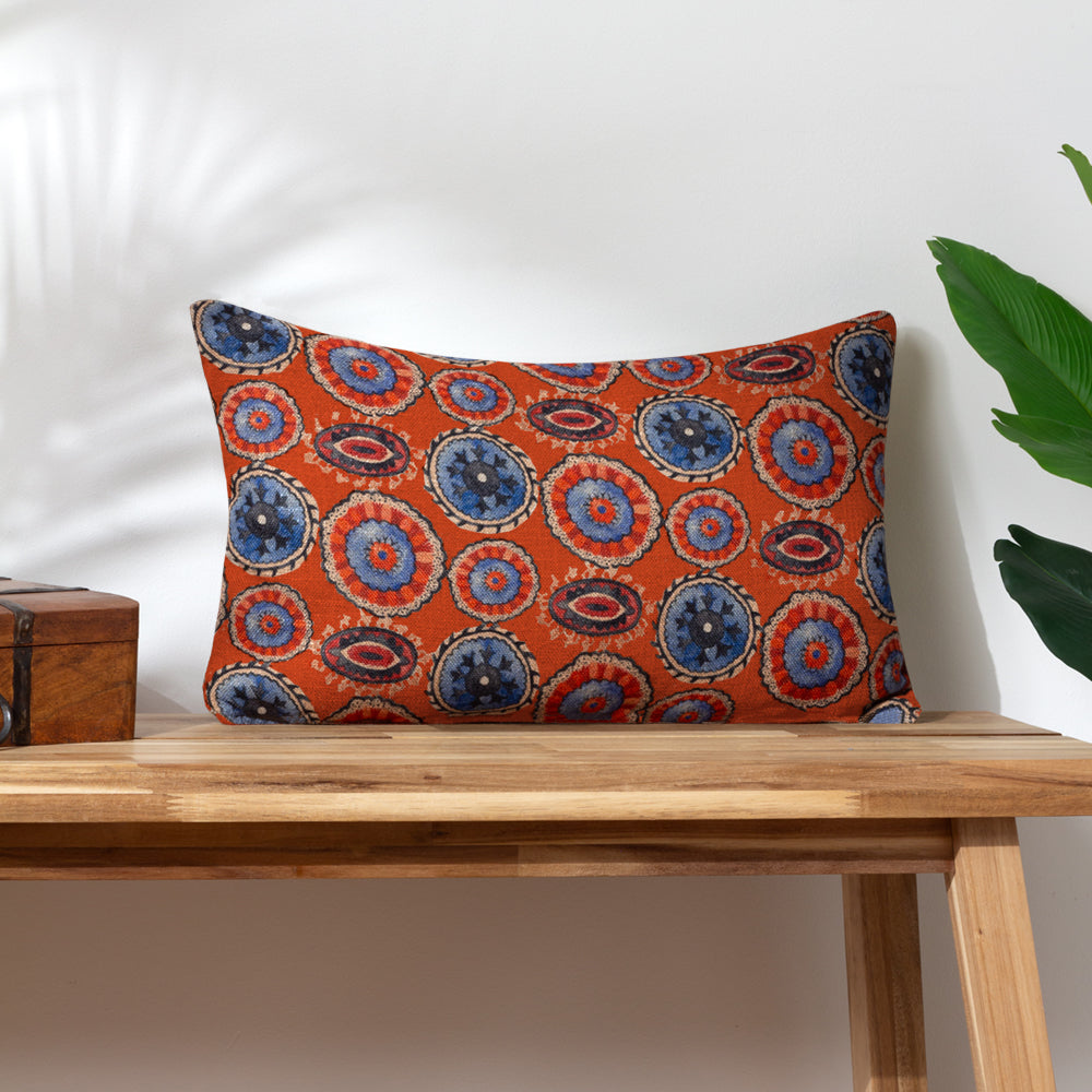 Akamba Tribal Rectangular Cushion