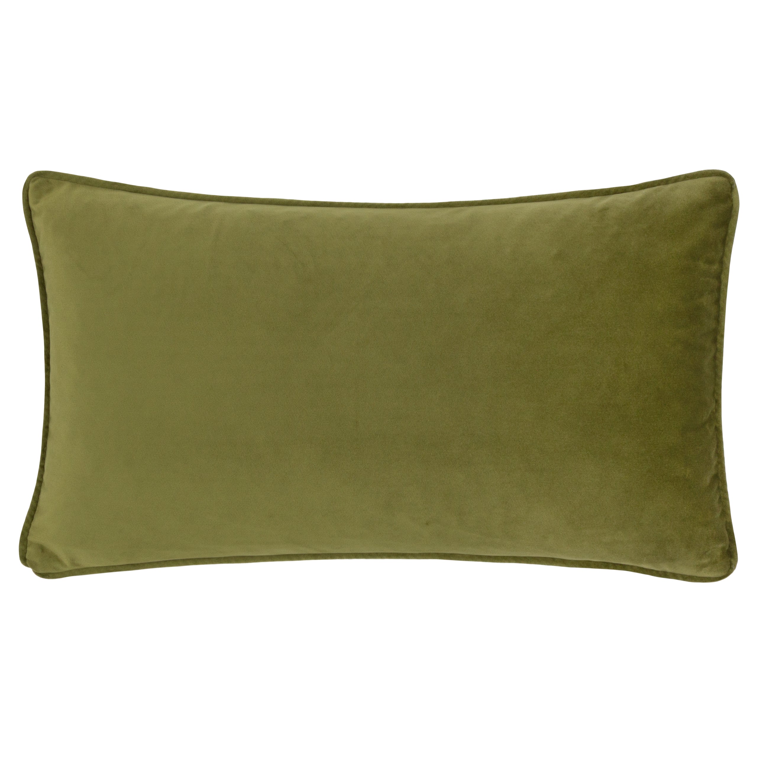 Albera Stripe Piped Velvet Cushion