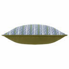 Albera Stripe Piped Velvet Cushion