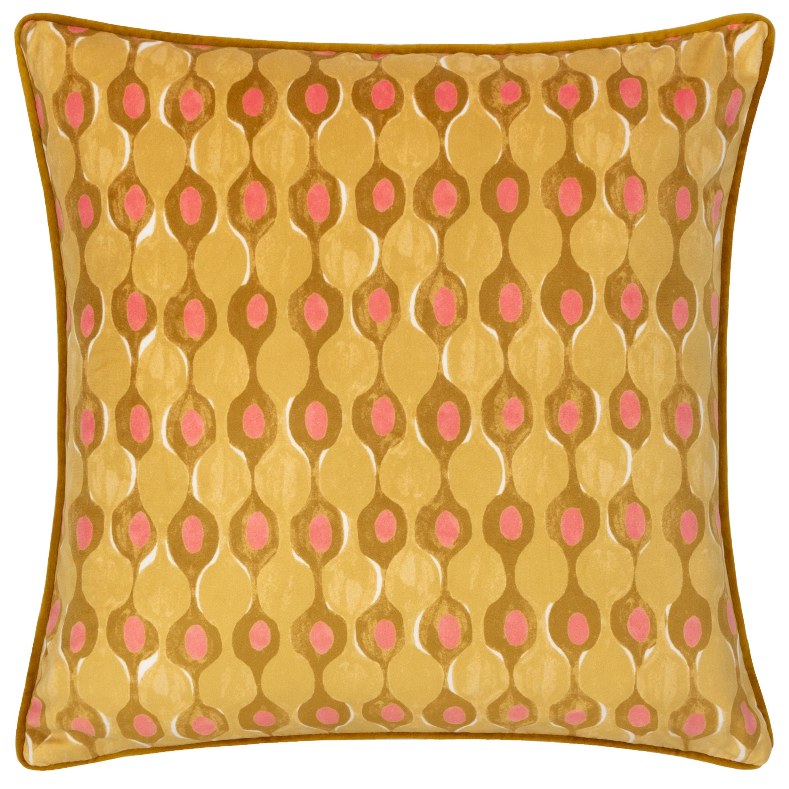 Alentejo Piped Velvet Cushion