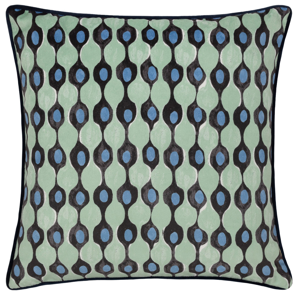 Alentejo Piped Velvet Cushion