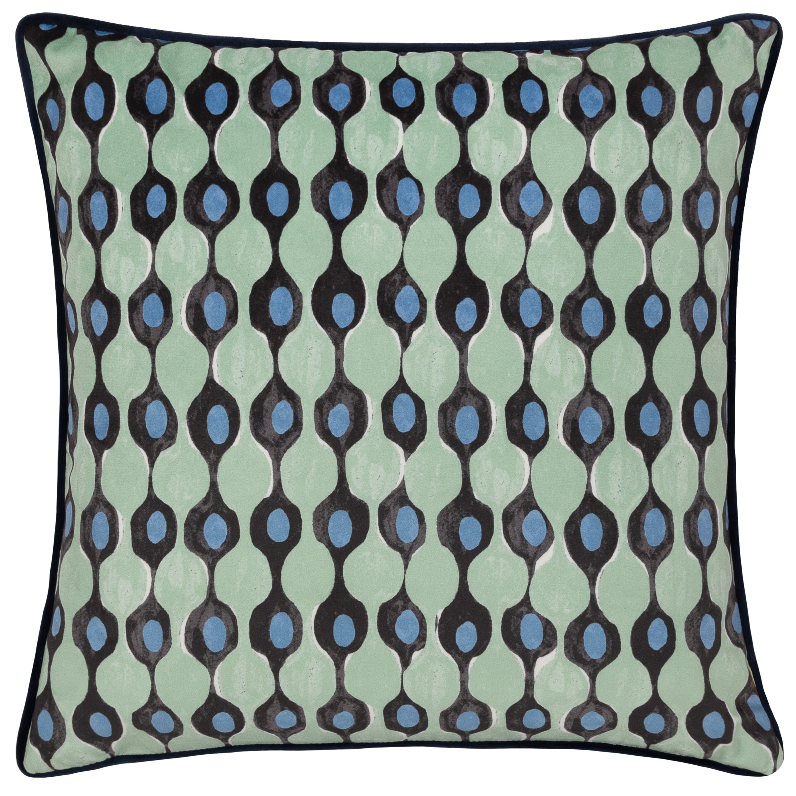 Alentejo Piped Velvet Cushion