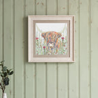 Alfie Highland Cow Framed Print