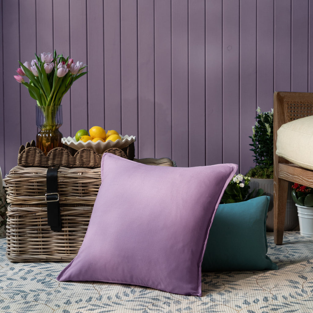 Alfresco Outdoor Square Oxford Cushion