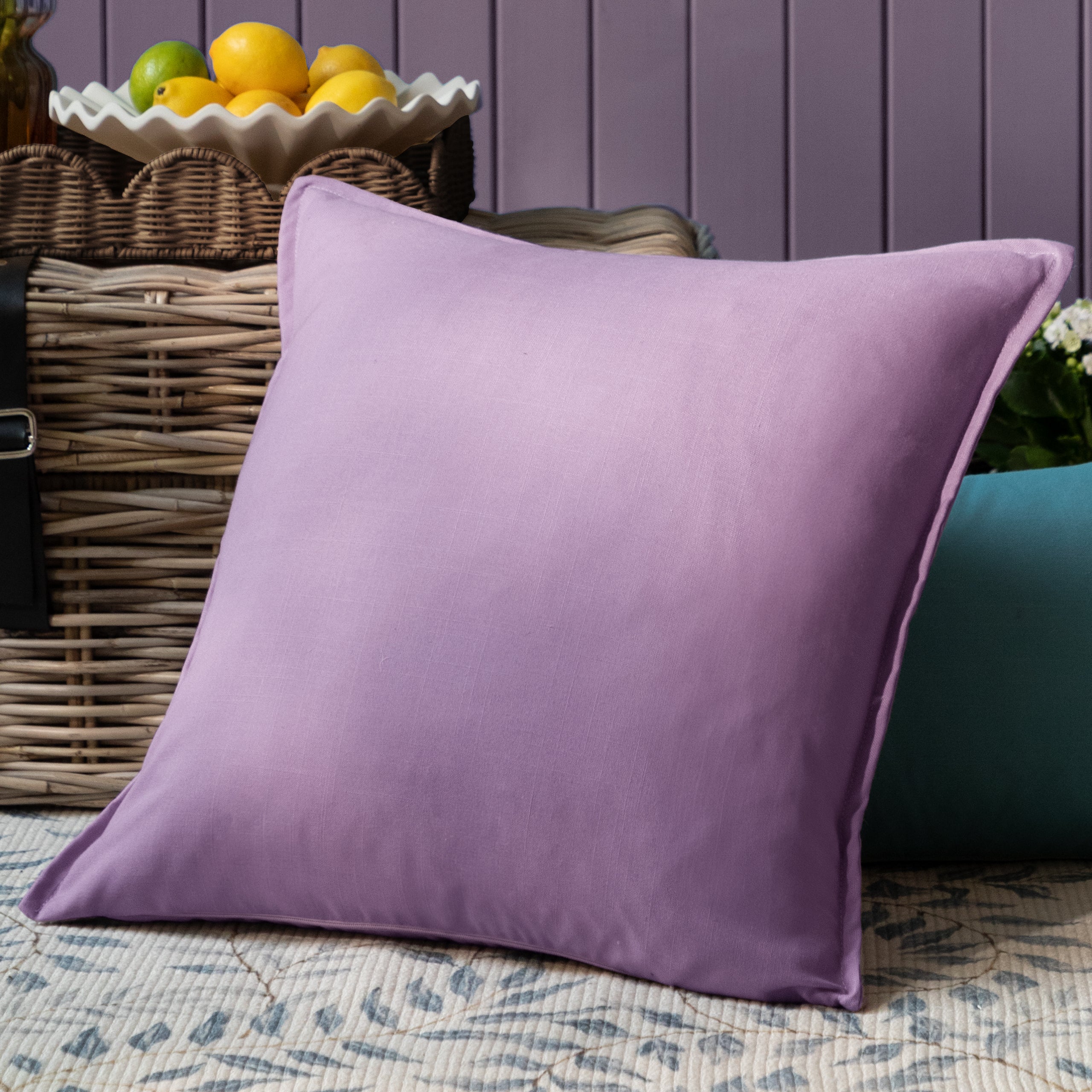 Alfresco Outdoor Square Oxford Cushion