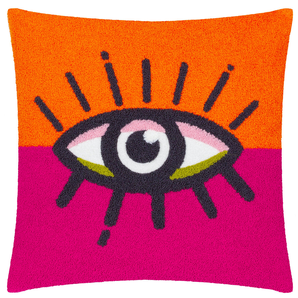All Eyes On You Boucle Cushion
