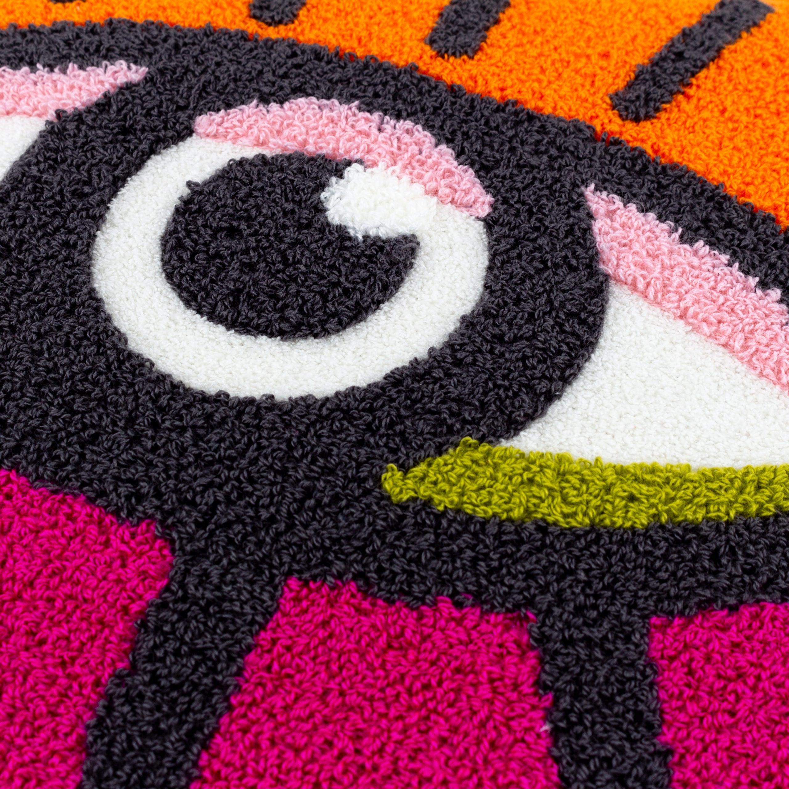 All Eyes On You Boucle Cushion