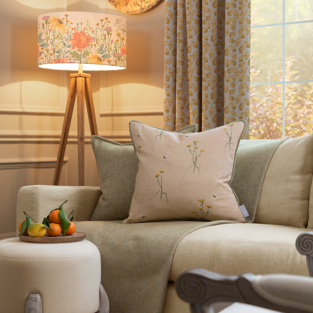 Allimore Printed Piped Cushion