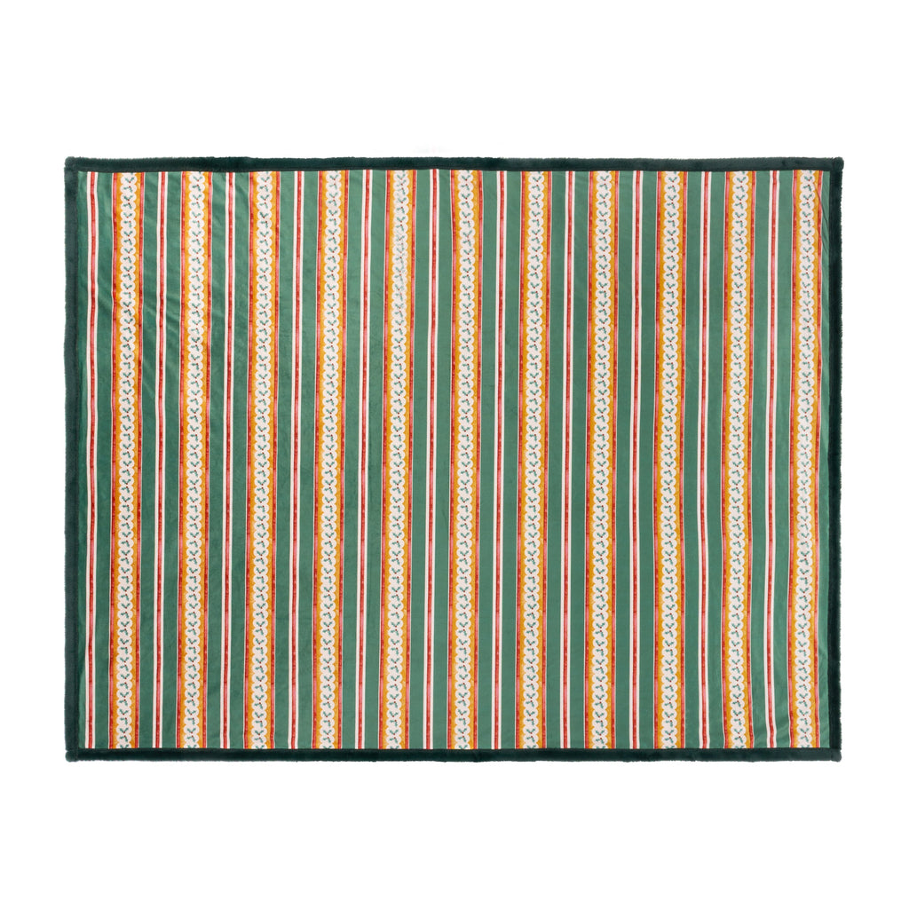 All Wrapped Up Velvet Faux Fur Throw