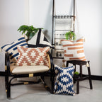 Altai chrome Jacquard Cushion