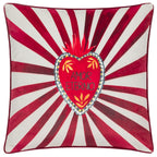 Amor Eterno Velvet Piped Cushion