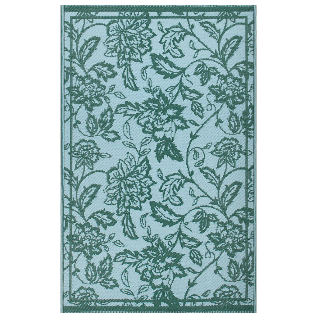 Anemone Woven Jacquard Outdoor Rug