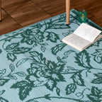 Anemone Woven Jacquard Outdoor Rug