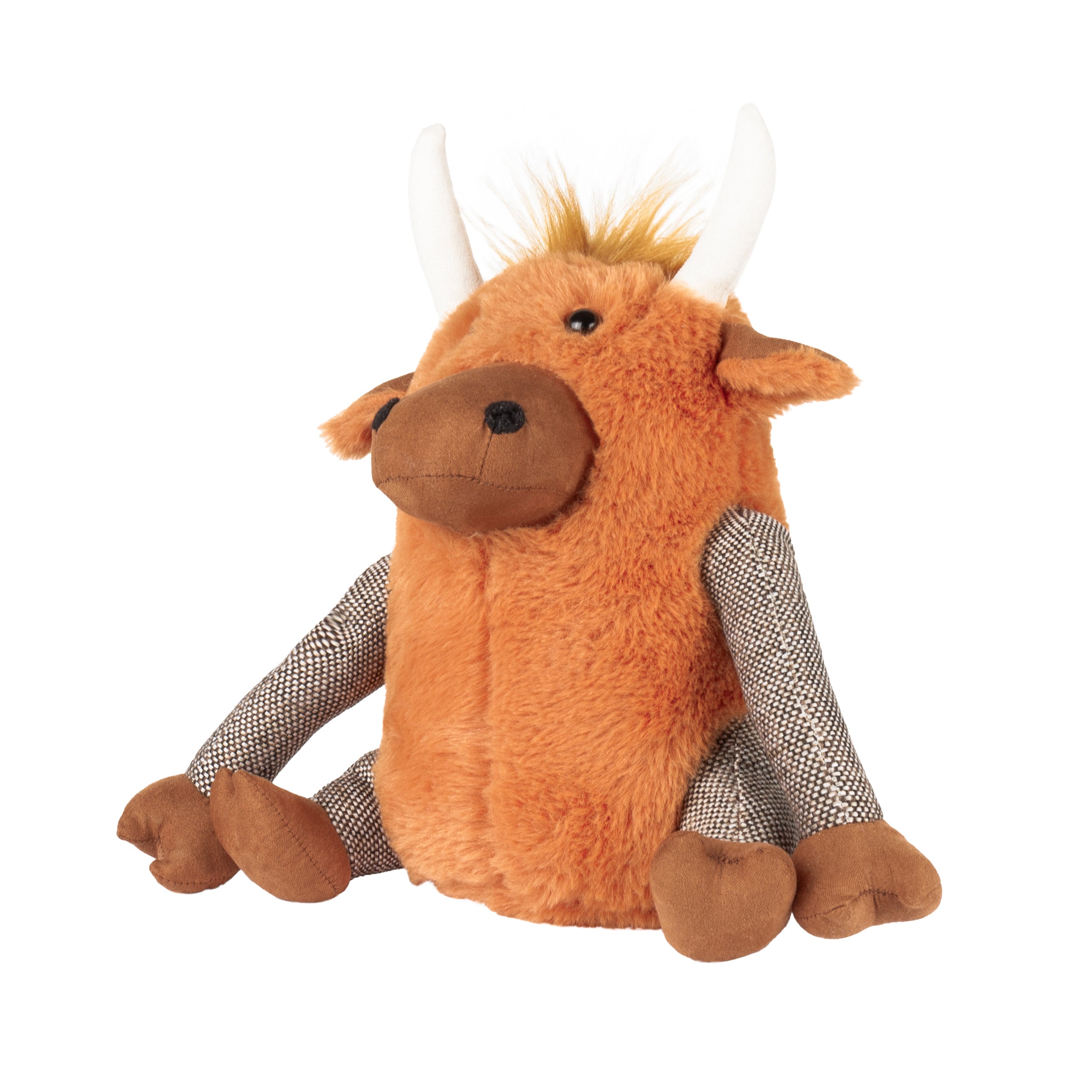 Angus Highland Cow Door Stop