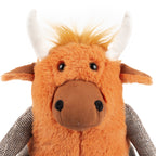 Angus Highland Cow Door Stop