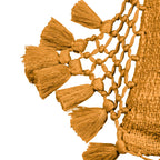 Anko Macrame Tassel Trim Cushion