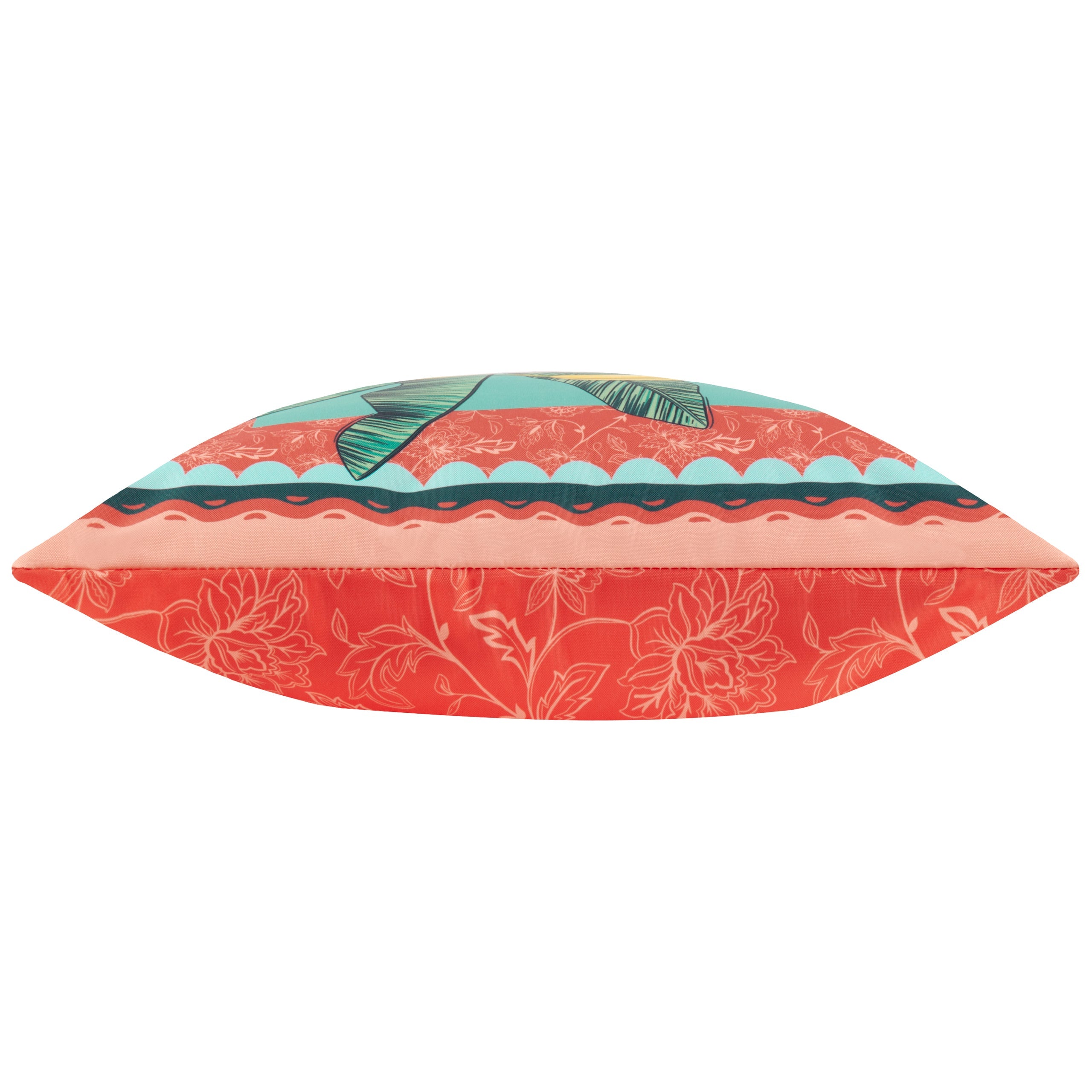 Anemone Limes Printed Outdoor Cushion