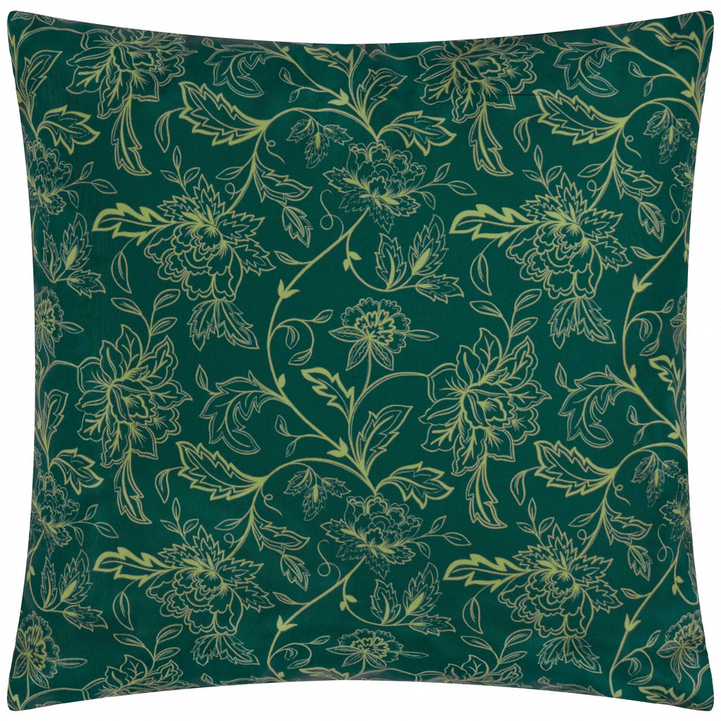 Anemone Strawberries Printed Outdoor Cushion