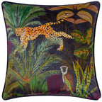 Aranya Piped Velvet Cushion