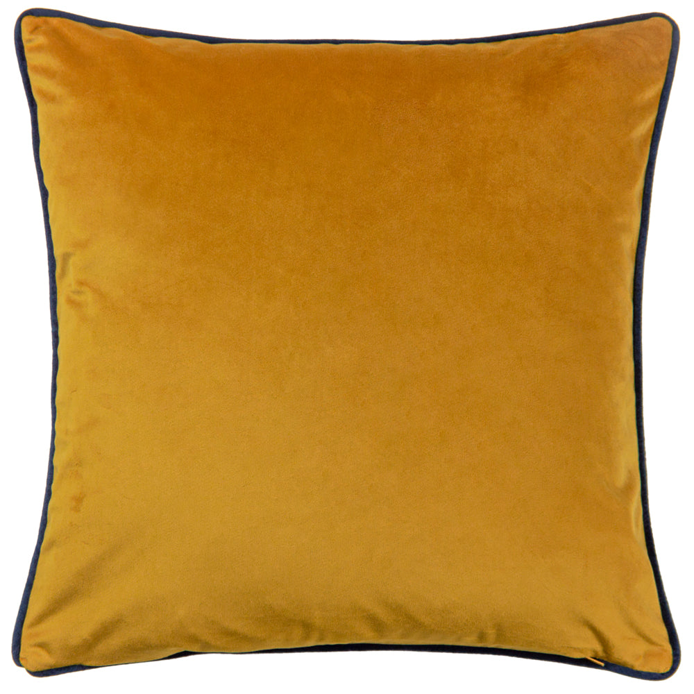 Aranya Piped Velvet Cushion