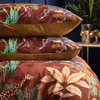 Aranya Exotic Animal Velvet Duvet Cover Set