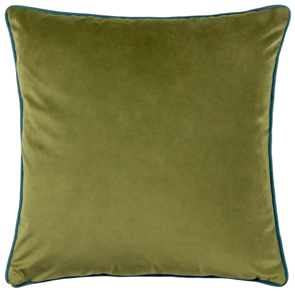 Aranya Piped Velvet Cushion
