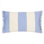 Araya Striped Velvet Cushion