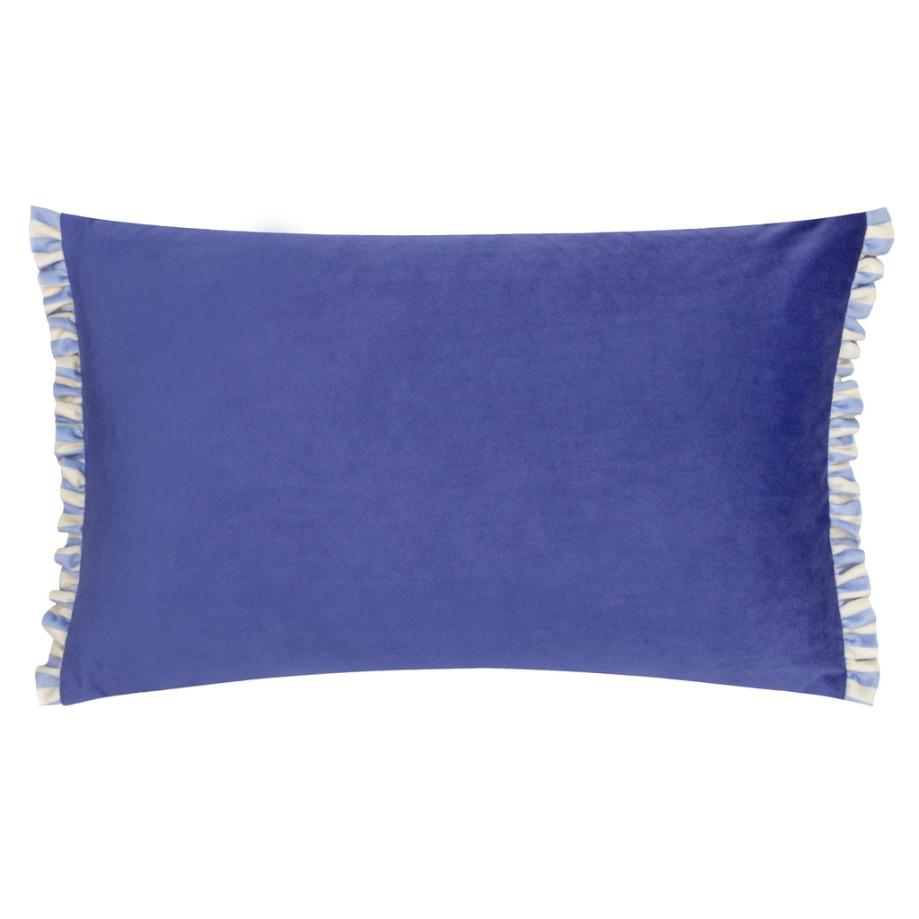 Araya Striped Velvet Cushion