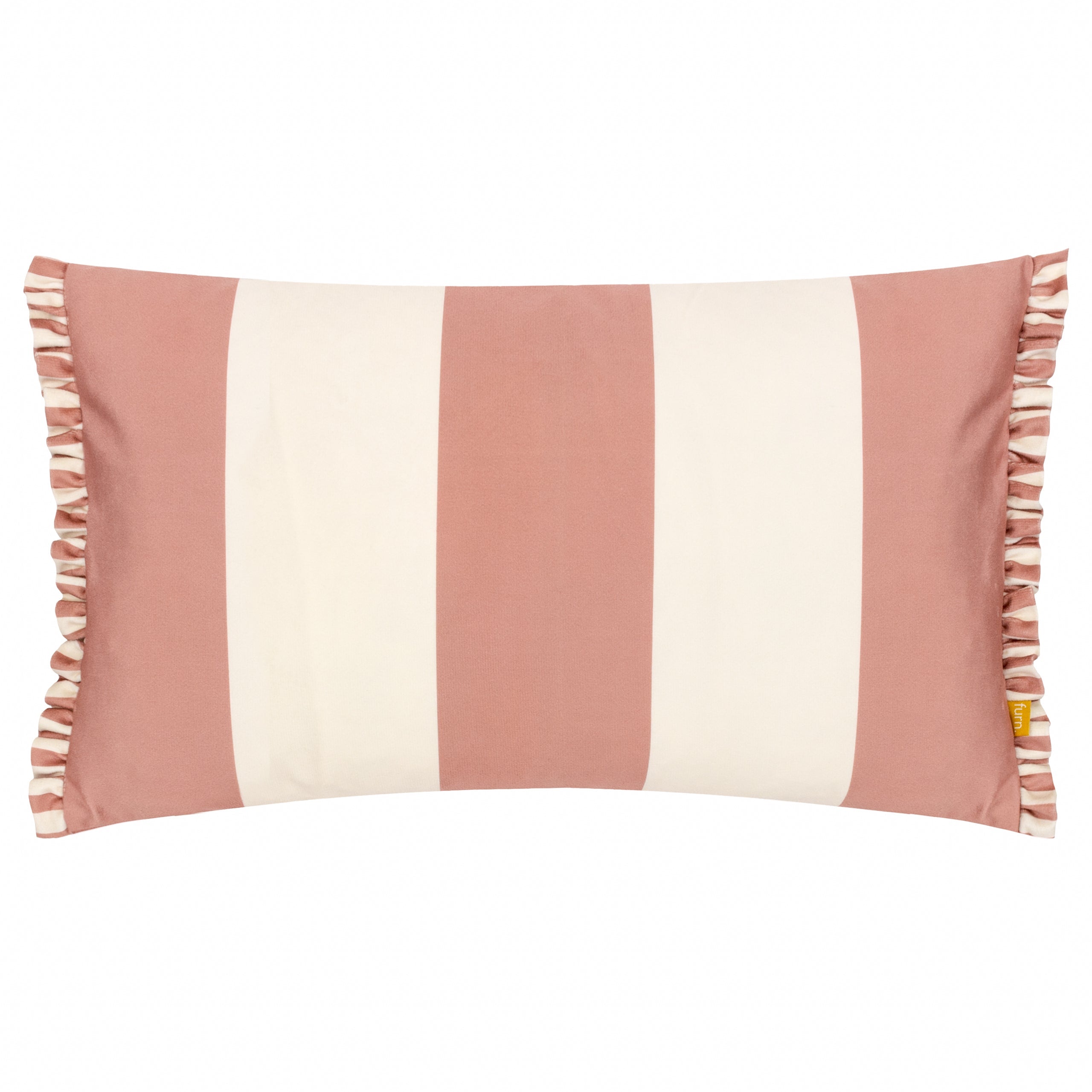 Araya Striped Velvet Cushion