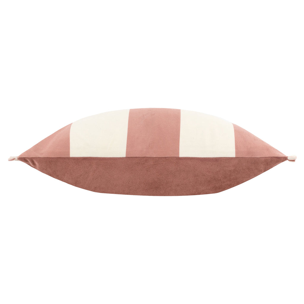 Araya Striped Velvet Cushion