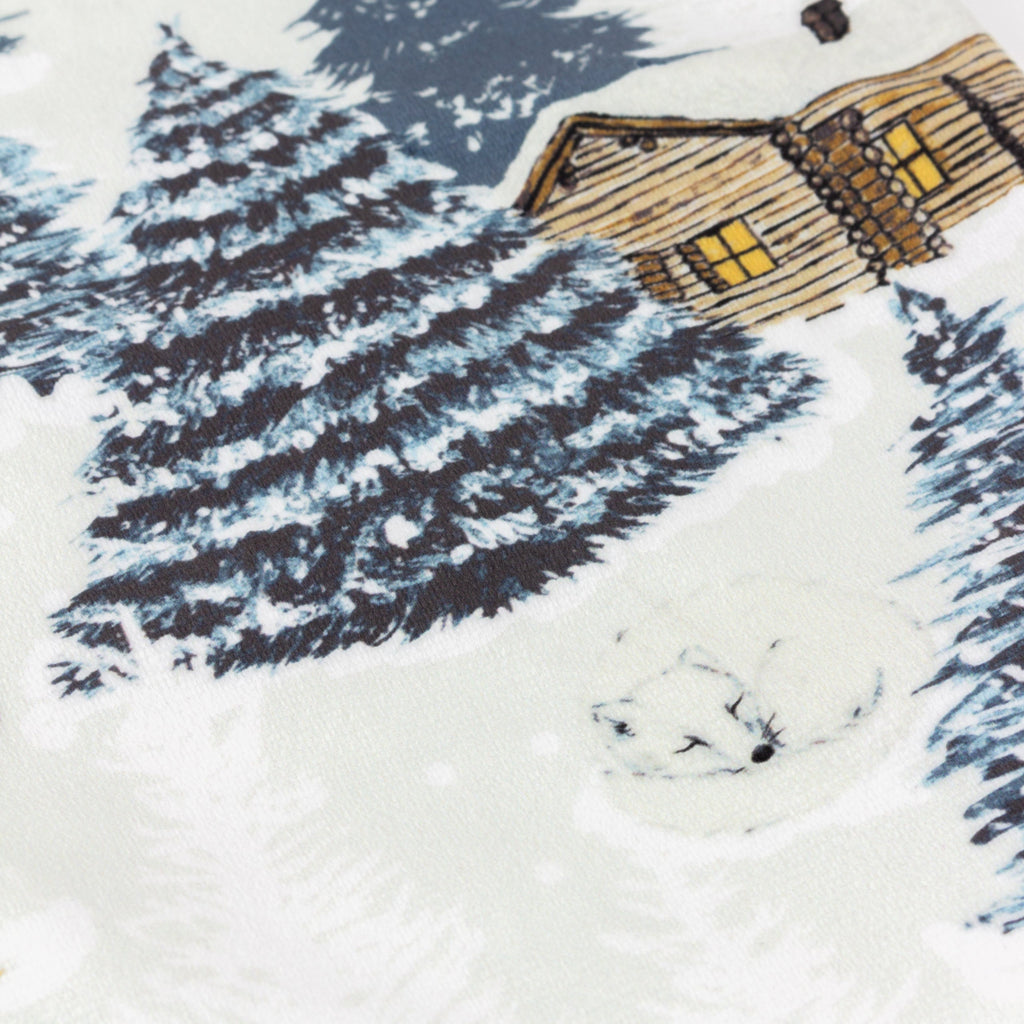 Arcticus Printed Velvet Xmas Stocking