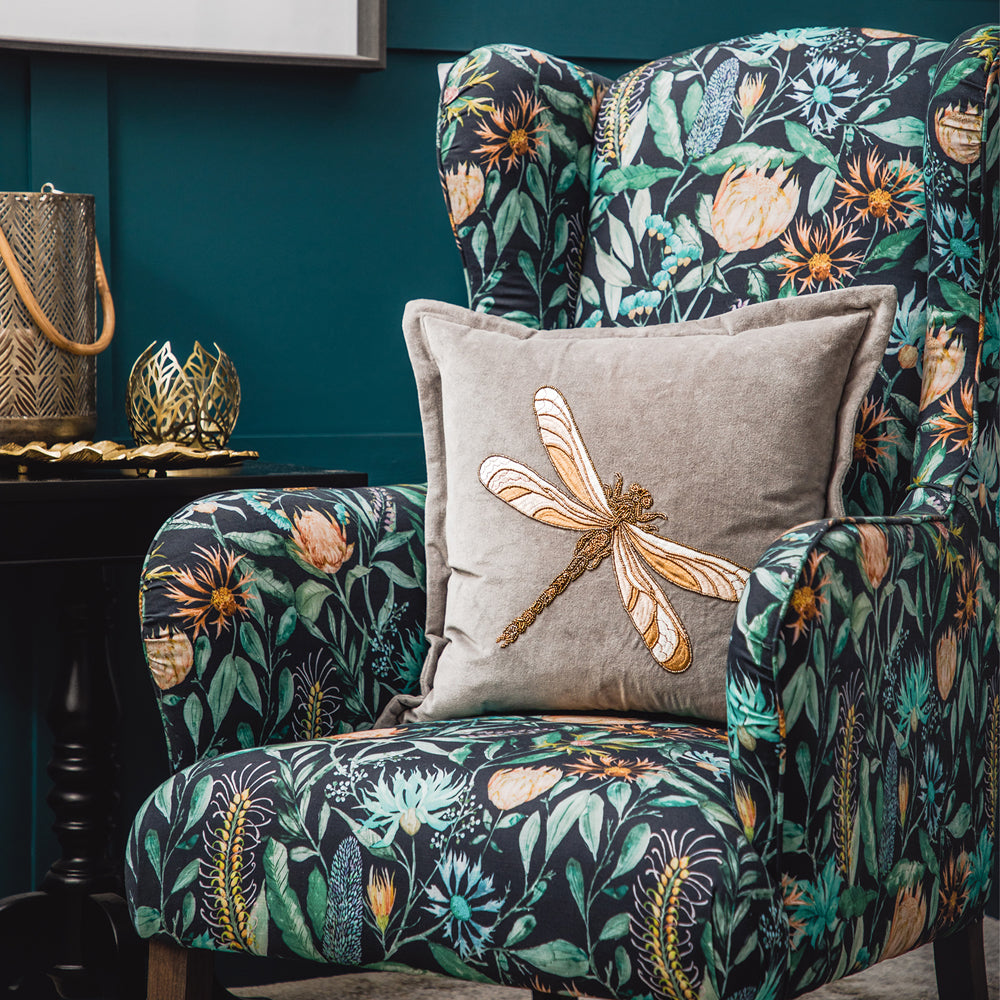 Aria Embroidered Cushion