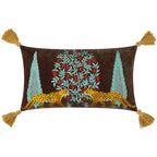 Aritra Embroidered Velvet Cushion