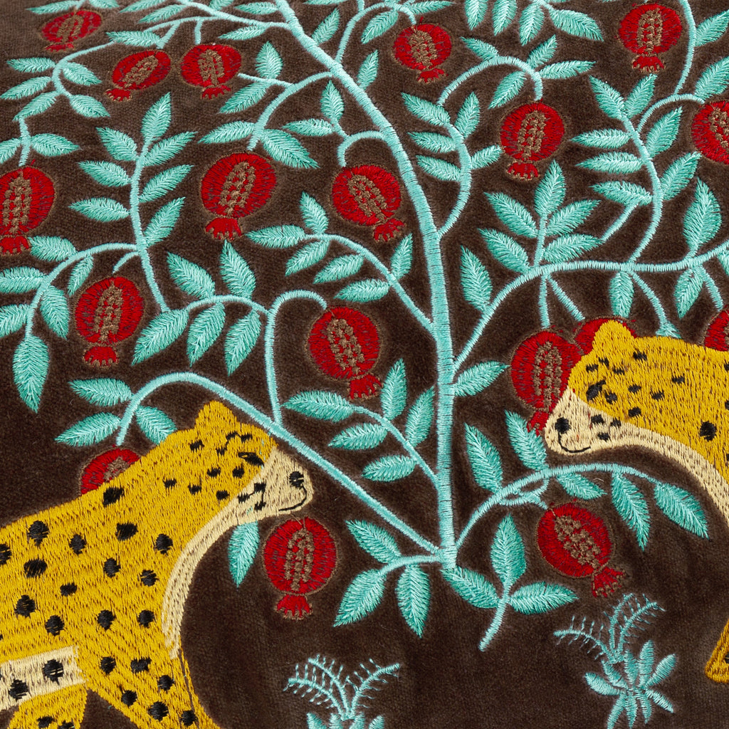 Aritra Embroidered Velvet Cushion