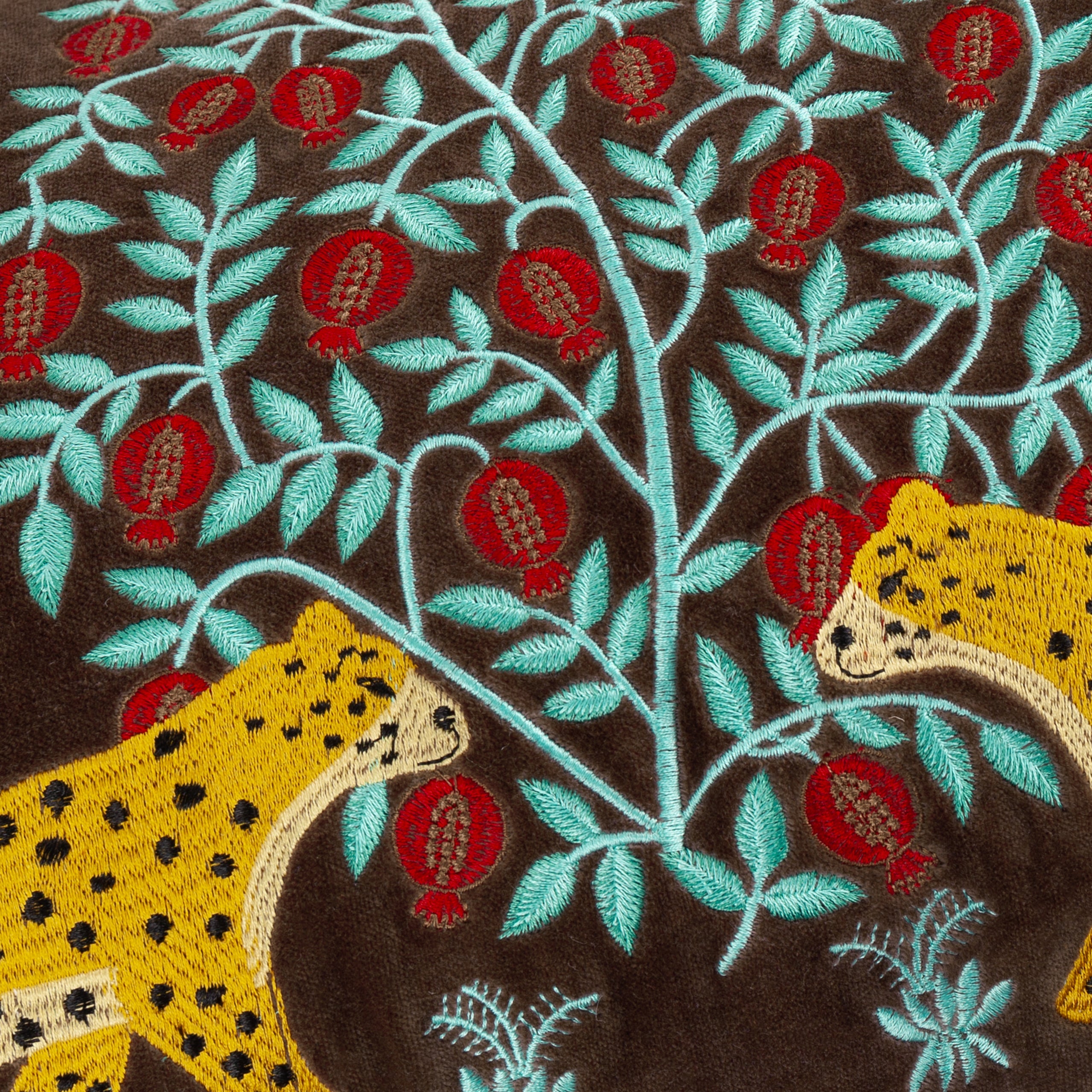 Aritra Embroidered Velvet Cushion