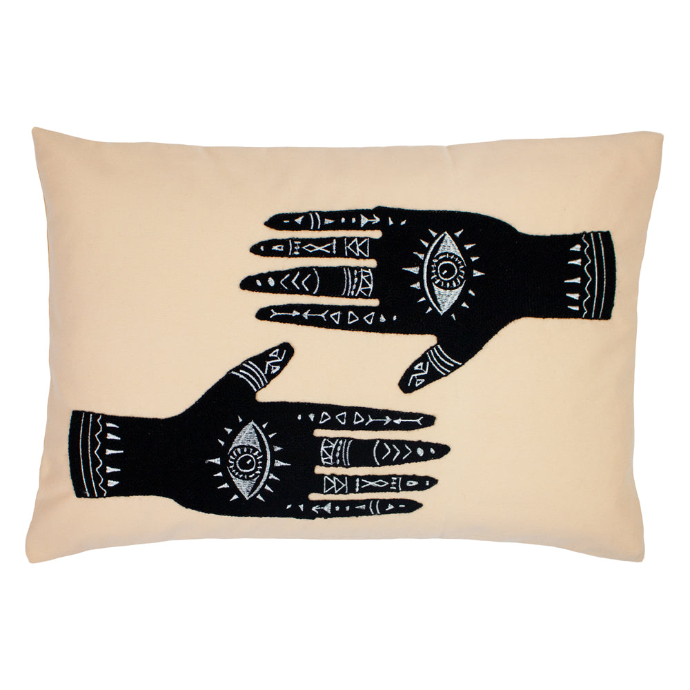 Ashram Hands Cushion