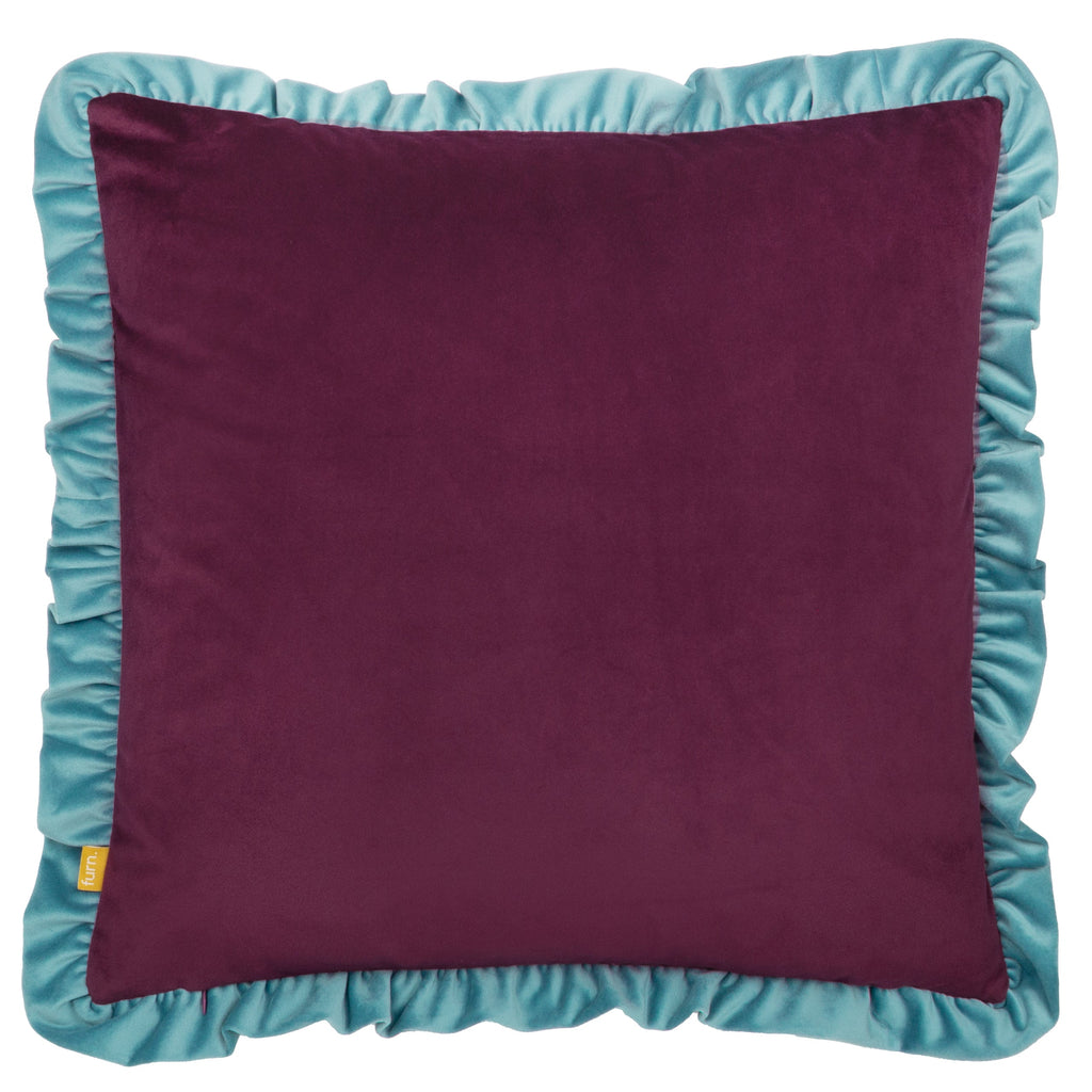 Athena Printed Velvet Cushion