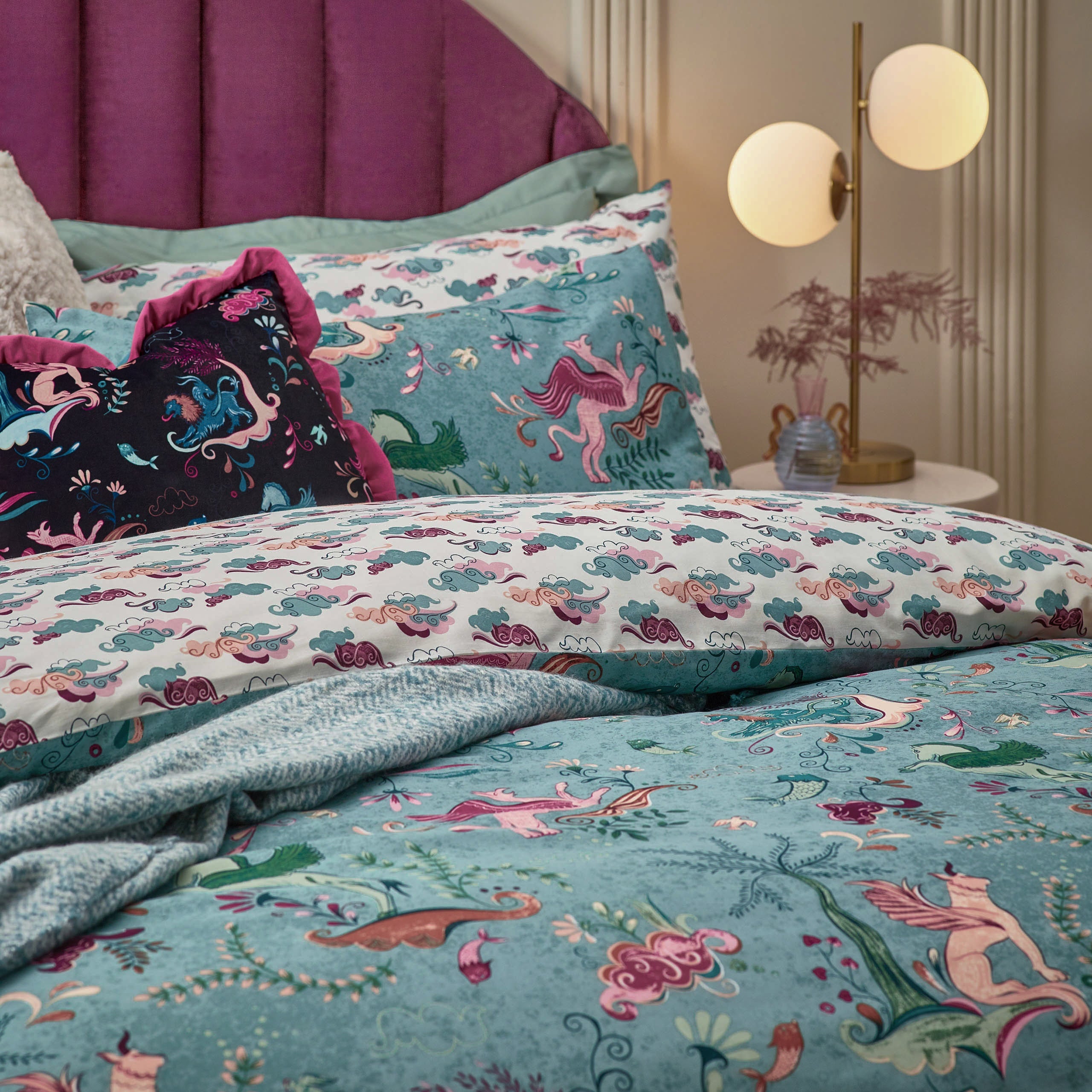 Athena Mythological Duvet Cover Set