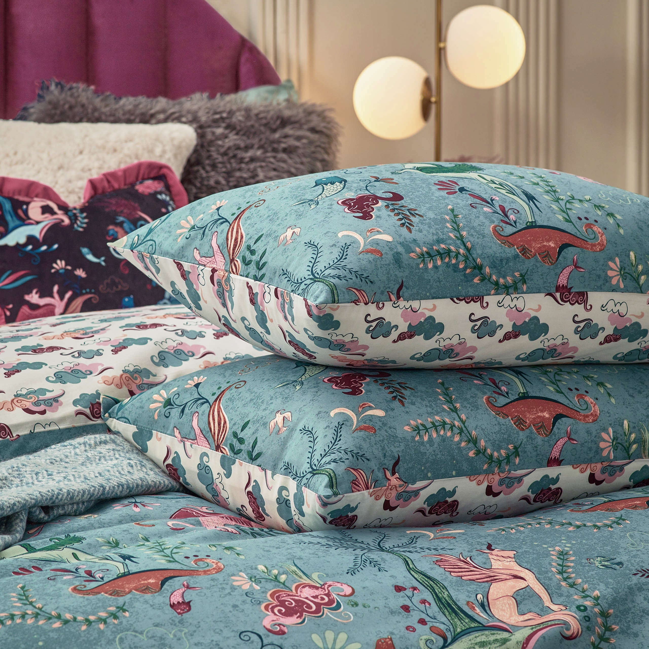 Athena Mythological Duvet Cover Set