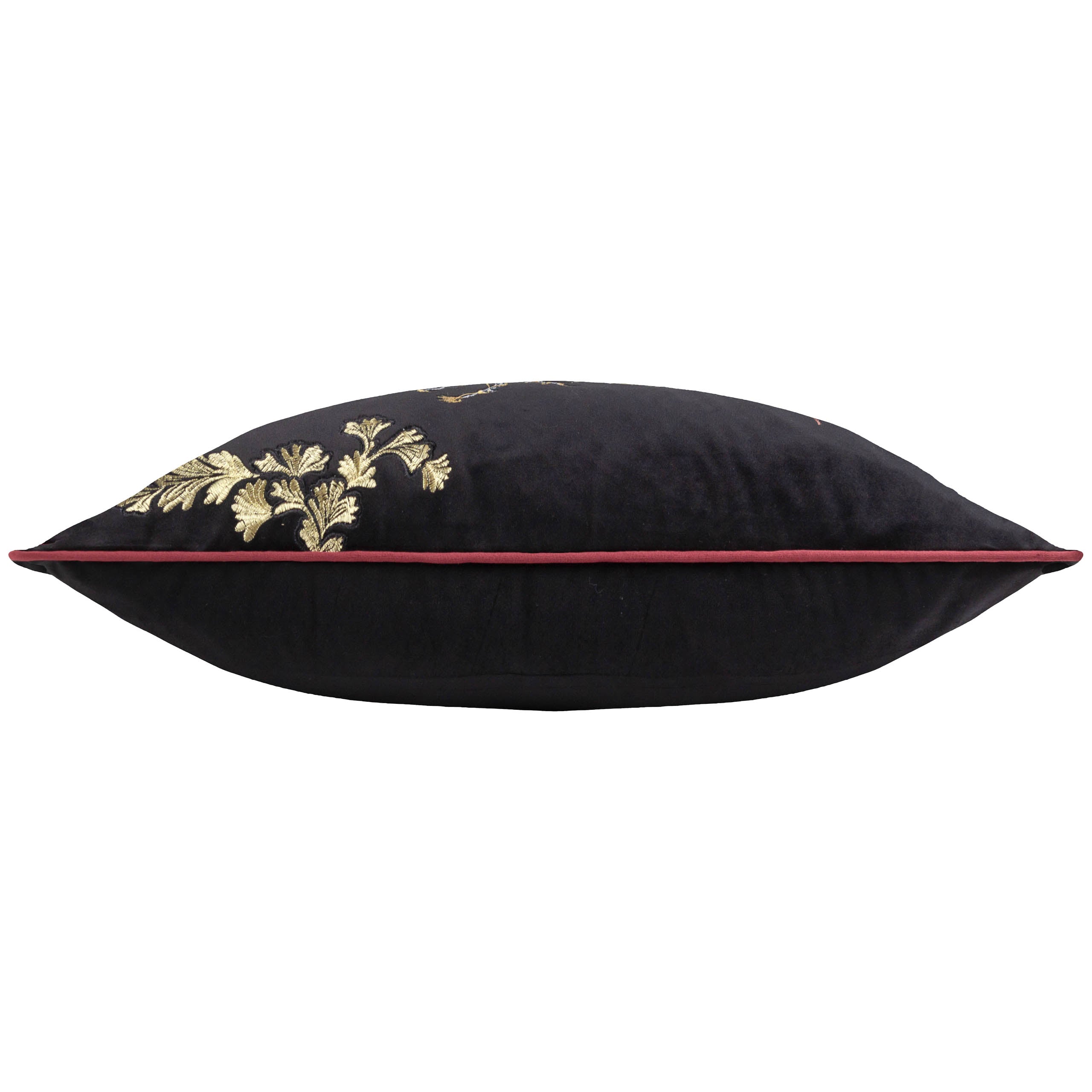 Atlantica Embroidered Velvet Cushion