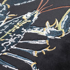 Atlantica Embroidered Velvet Cushion