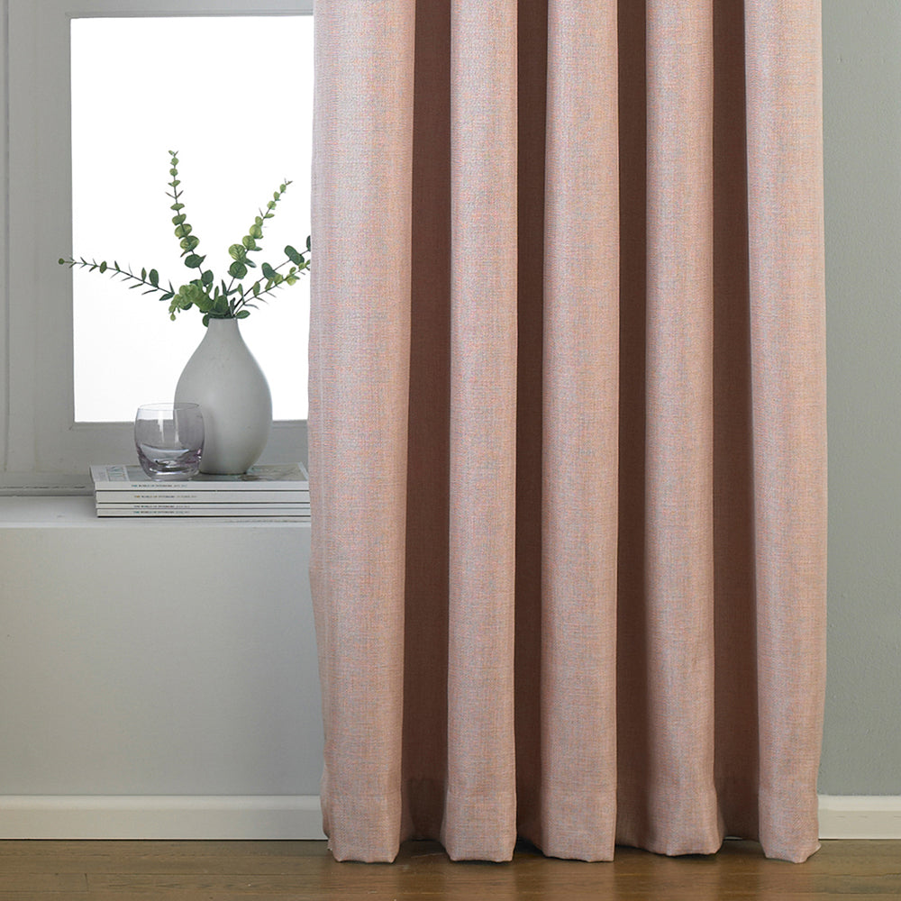 Atlantic Twill Woven Eyelet Curtains