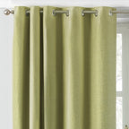 Atlantic Twill Woven Eyelet Curtains