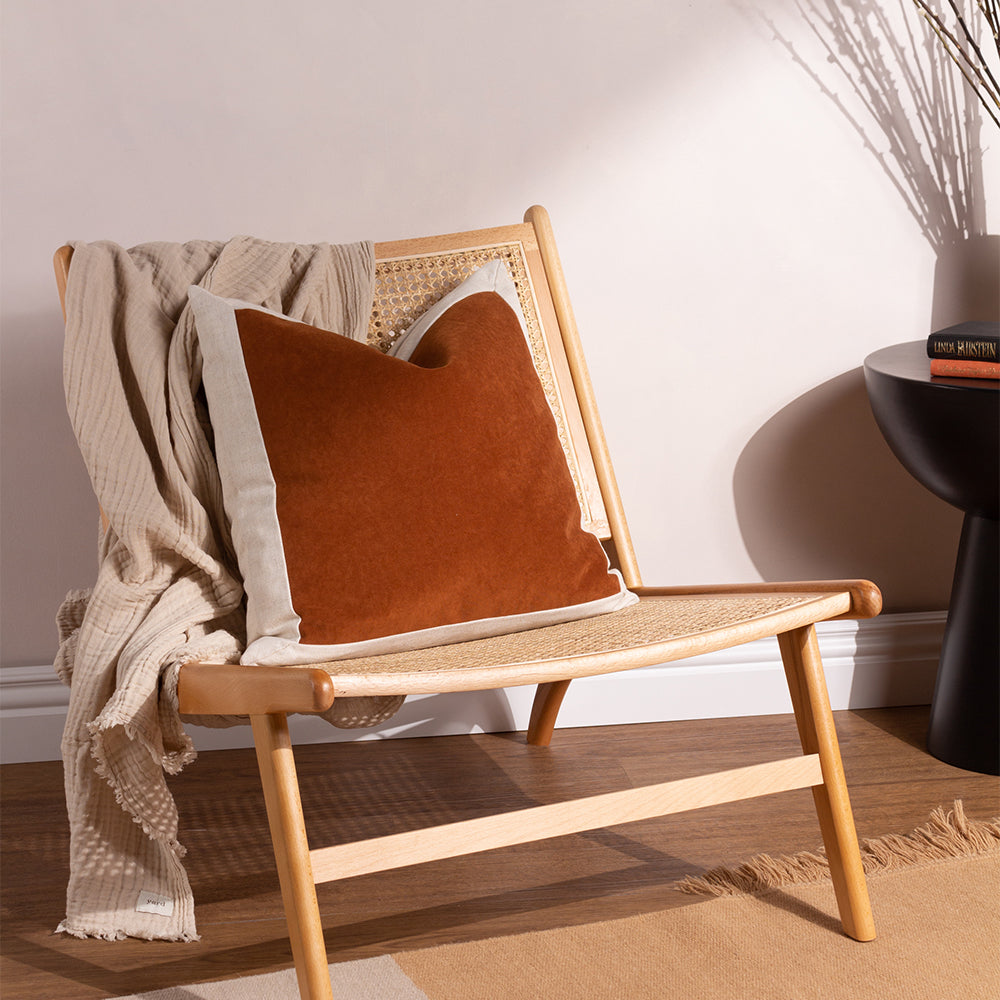 Auden Linen Velvet Cushion