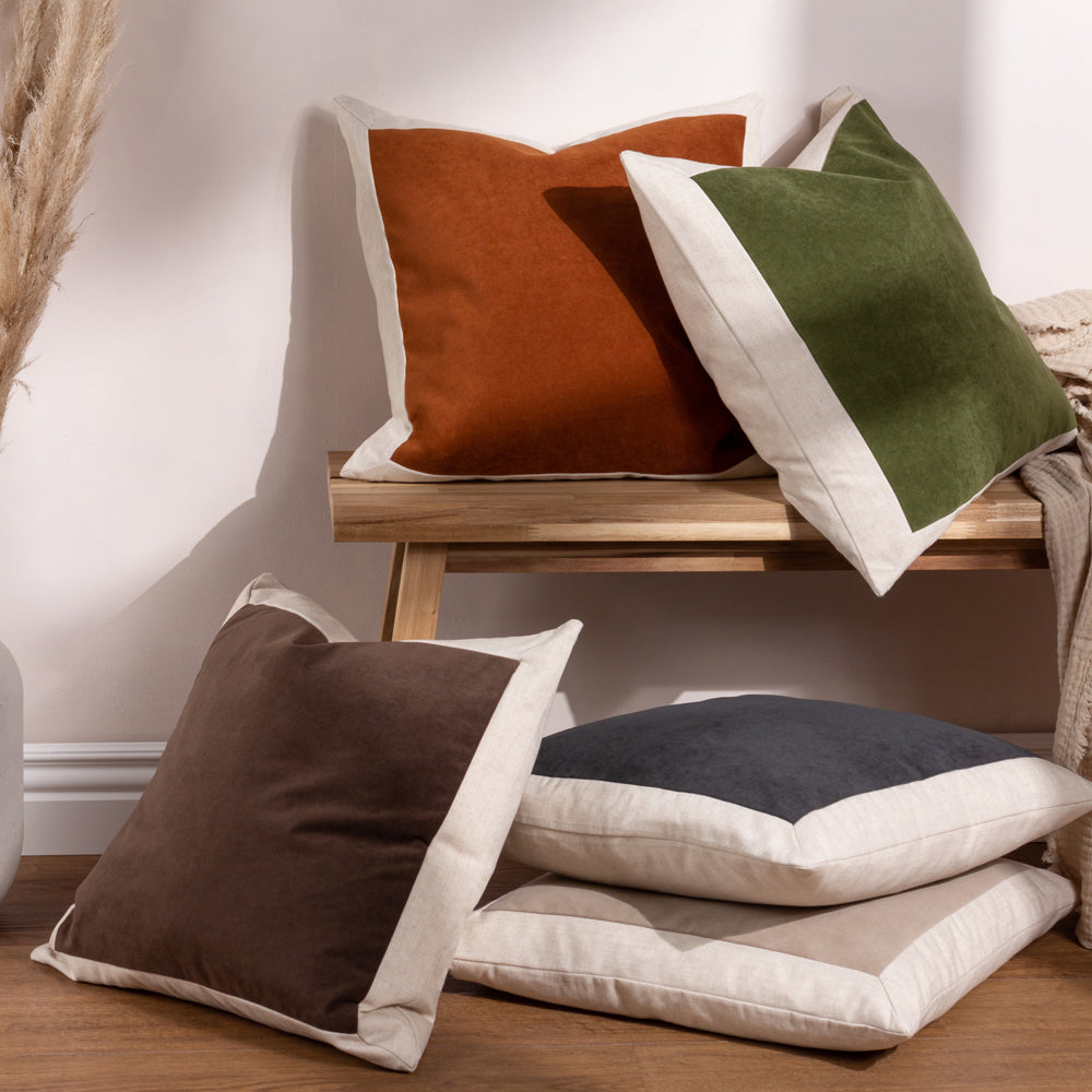 Auden Linen Velvet Cushion