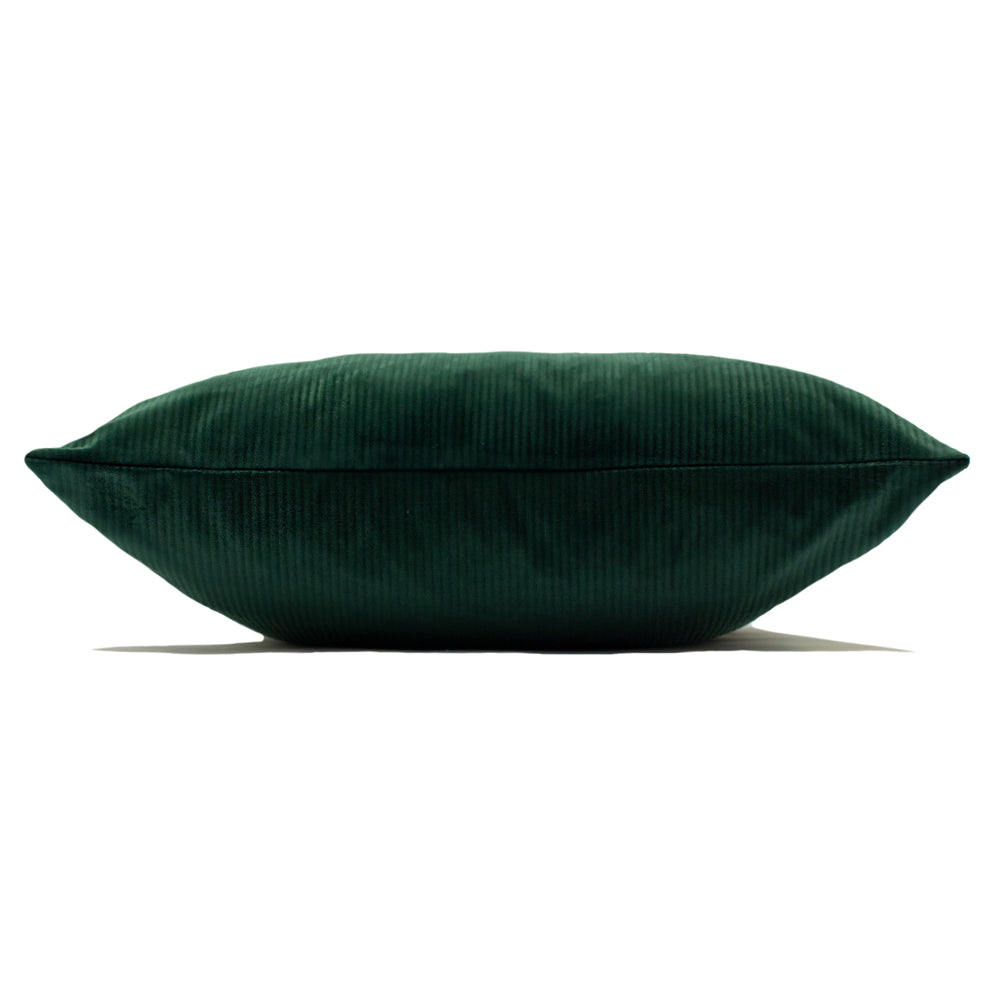 Aurora Ribbed Velvet Cushion