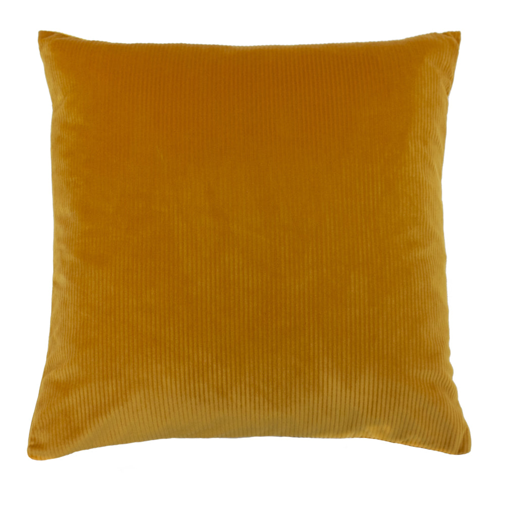 Aurora Ribbed Velvet Cushion