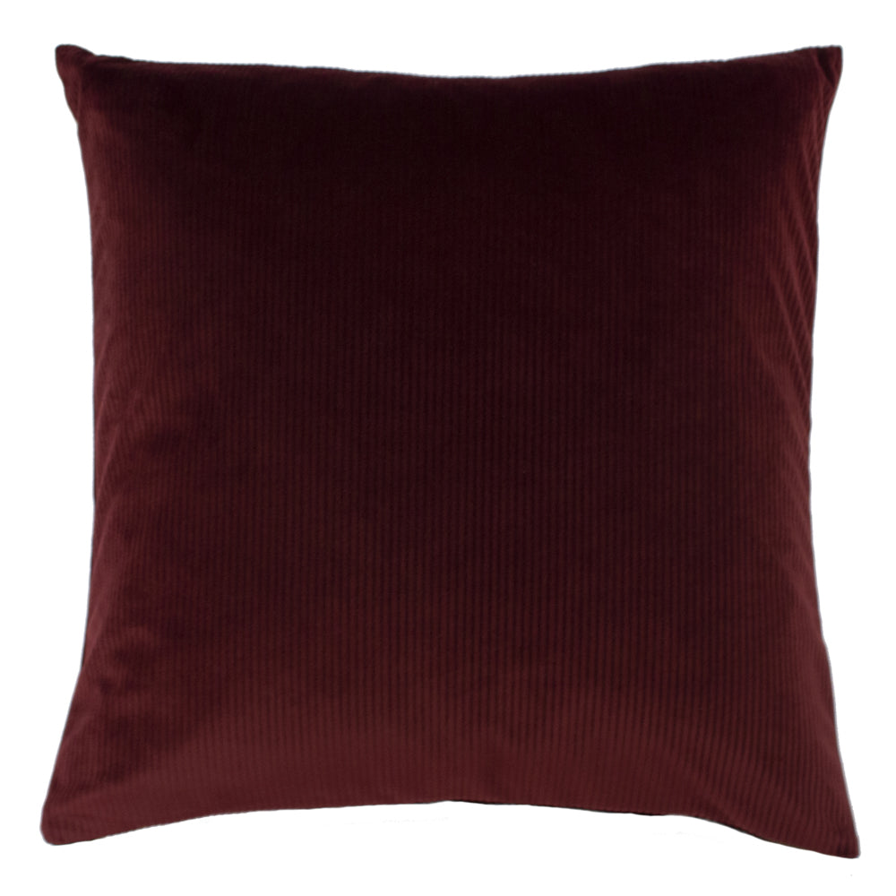 Aurora Ribbed Velvet Cushion