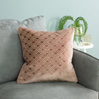 Avenue Velvet Jacquard Cushion